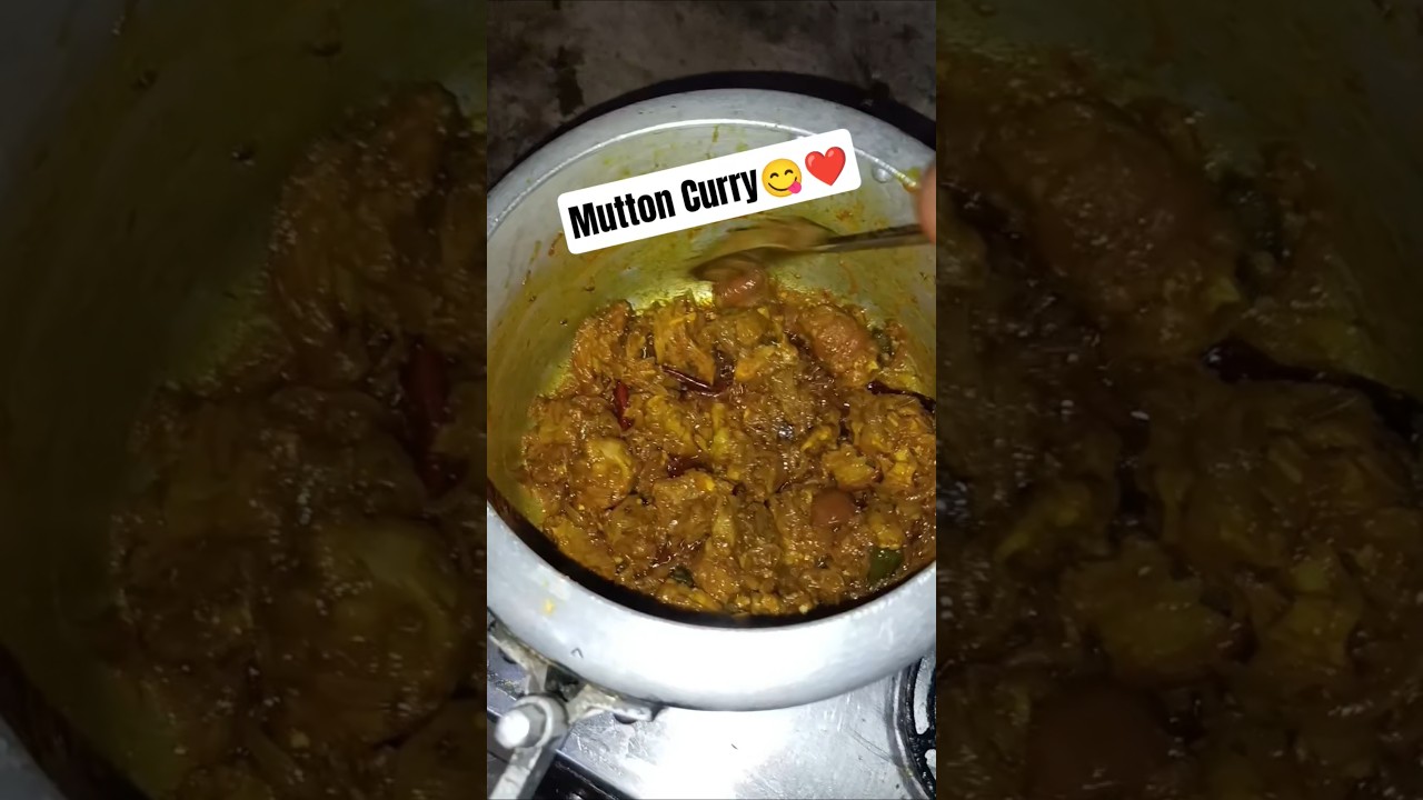 Mutton Curry😋❤️ 