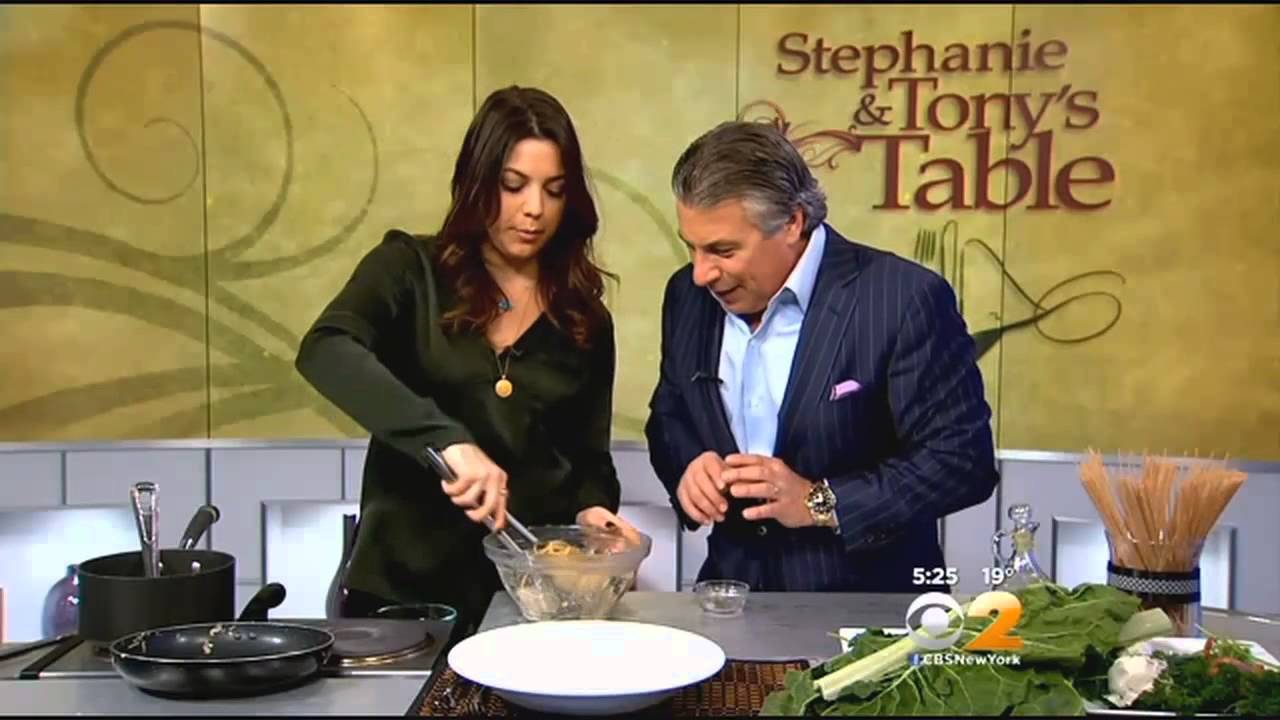 Stephanie And Tony's Table: Spaghetti With Swiss Chard