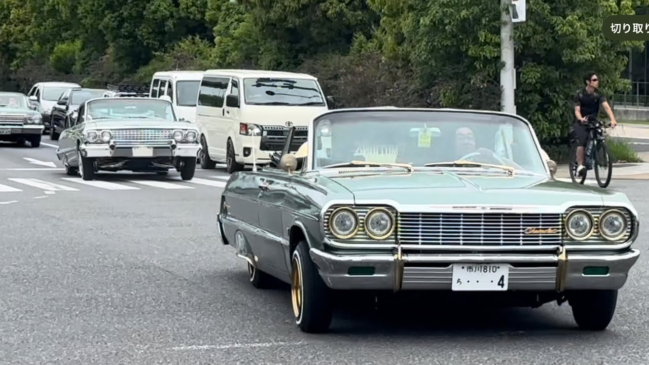【搬出】MOONEYES Street Car Nationals 2024 お台場 1,200台のアメ車が集結！#mooneyes