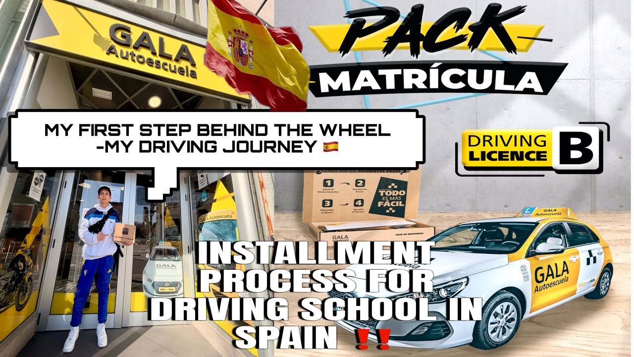 HOW TO APPLY FOR INSTALLMENT PAYMENT AT A DRIVING SCHOOL IN SPAIN 🇪🇸 || DRIVING SCHOOL IN SPAIN 🇪🇸 