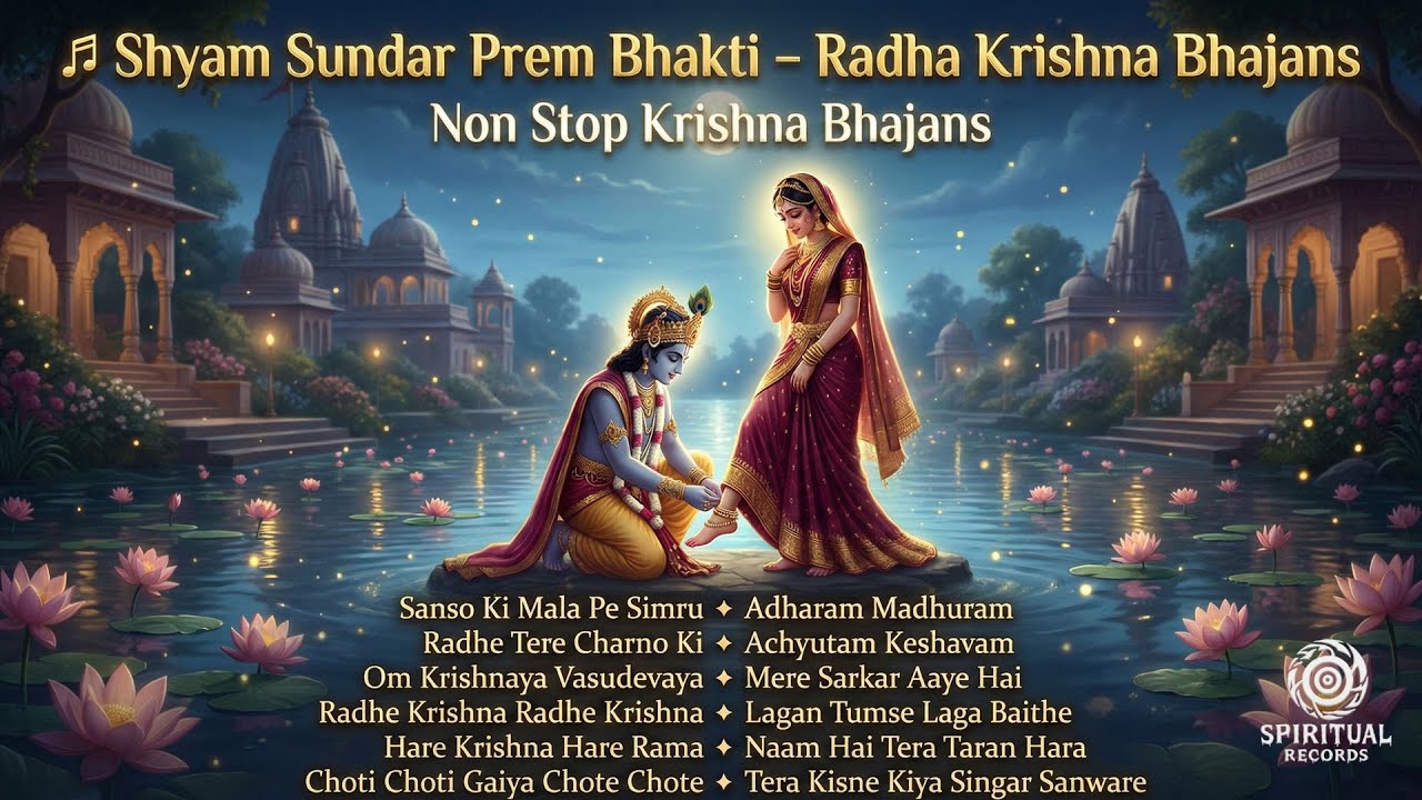 Radha Krishna Nonstop Bhajan Jukebox | 12 Bhajans for Peace & Shanti | 2026 Devotional Jukebox