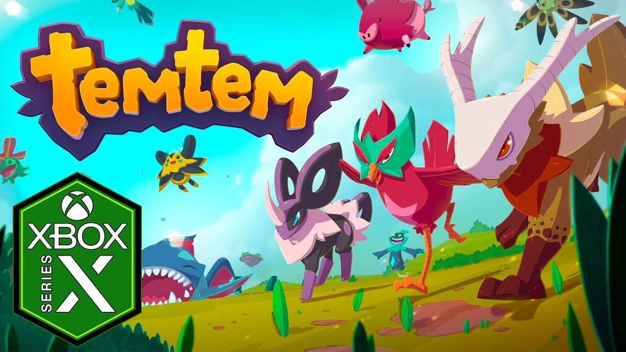 Temtem Xbox Series X Gameplay [Optimized] [Pokemon MMO]