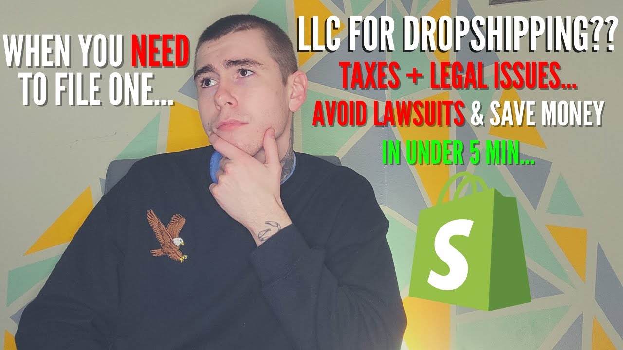 Do You Need An LLC For Your Dropshipping Store? (Explained in 3 Minutes) | Shopify 2022