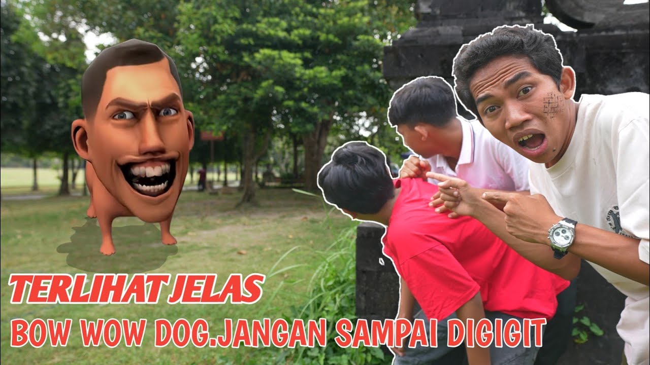 JIKA KALIAN MELIHAT BOW WOW DOG GUGUK KEPALA MANUSIA CEPAT LARI SEBELUM DIGIGIT??😱 | Mikael TubeHD