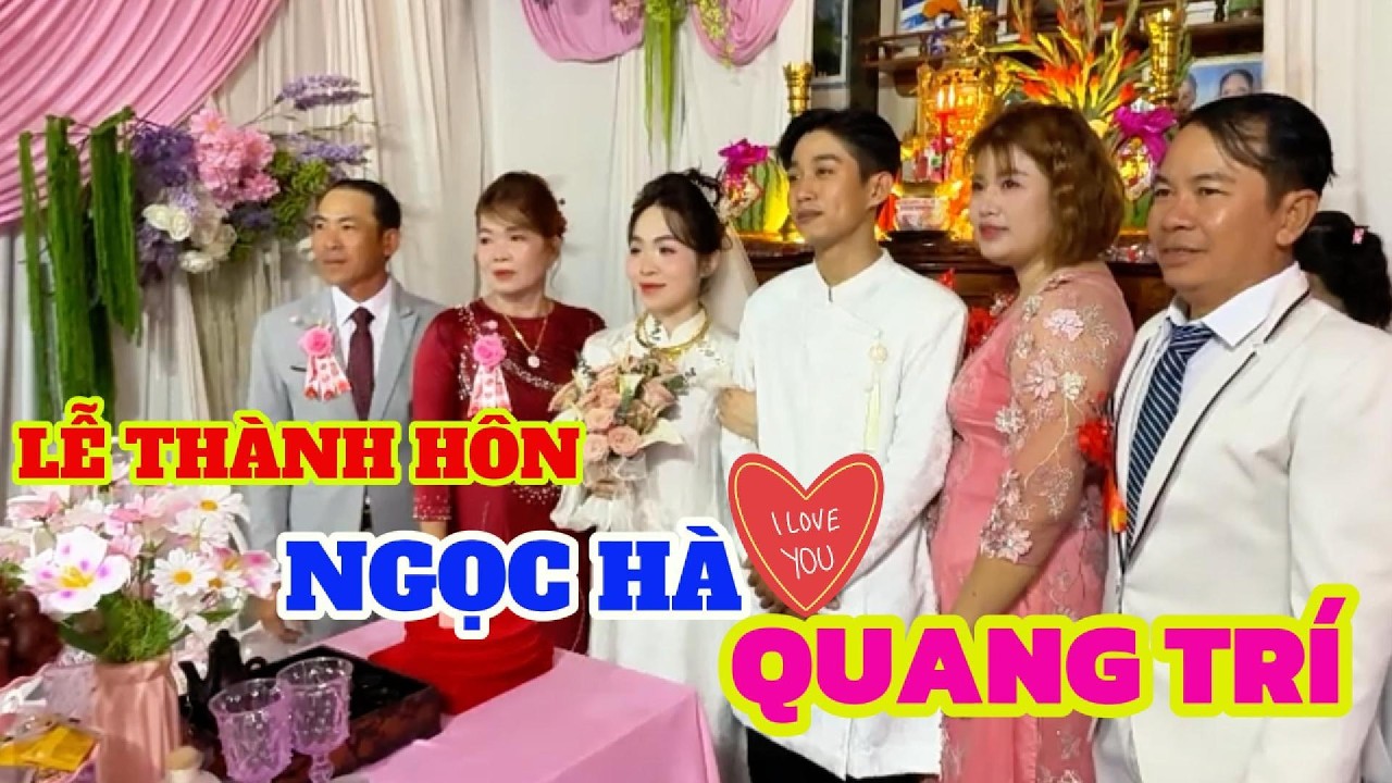 LỄ THÀNH HÔN NGỌC HÀ VÀ QUANG TRÍ @dungnhontv
