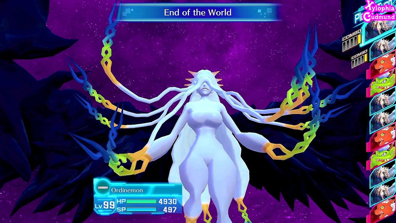 『Xylophia Gudmund』 Angewomon Ophanimon Ophanimon Falldown Mode to Ordinemon Evolution Line