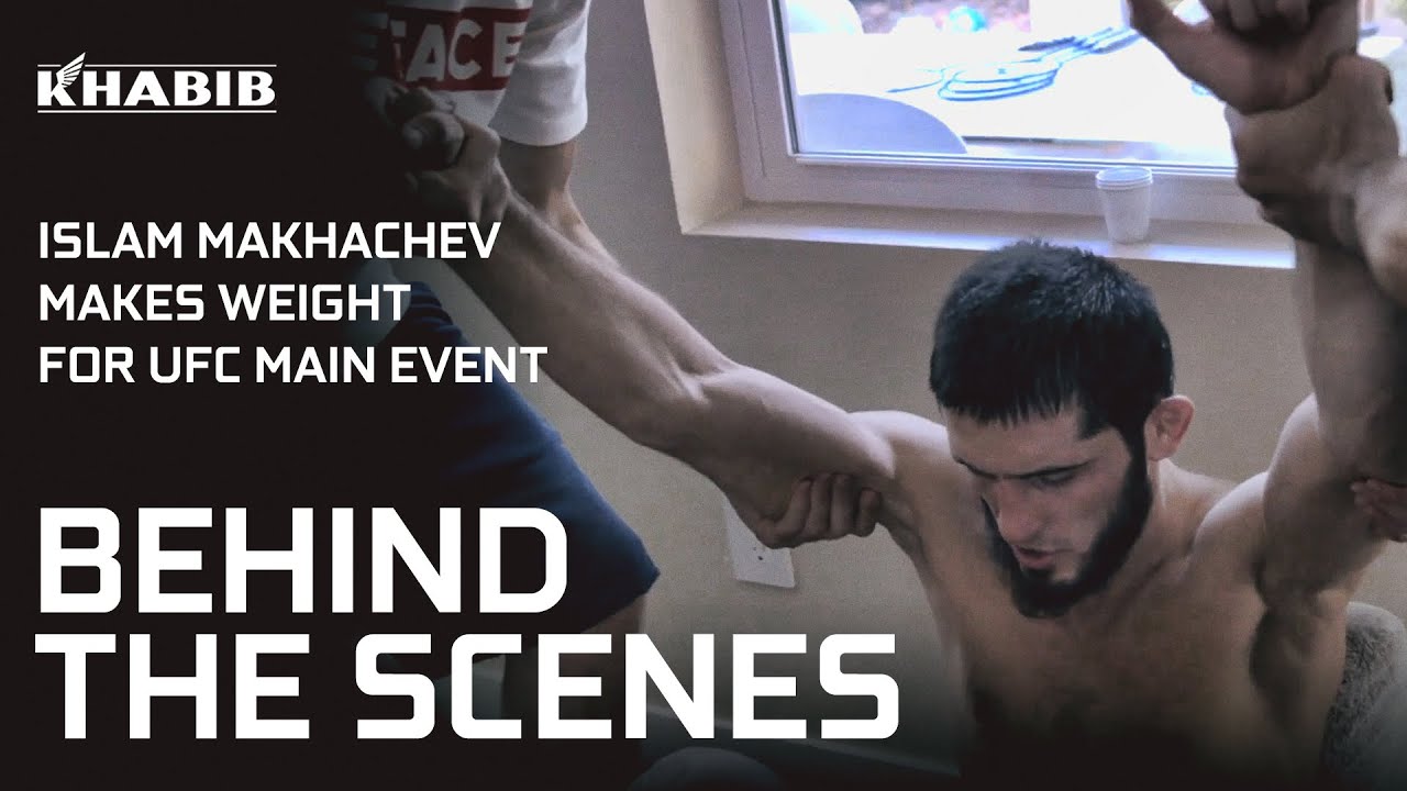 Ислам Махачев: сгонка веса перед главным боем вечера в UFC