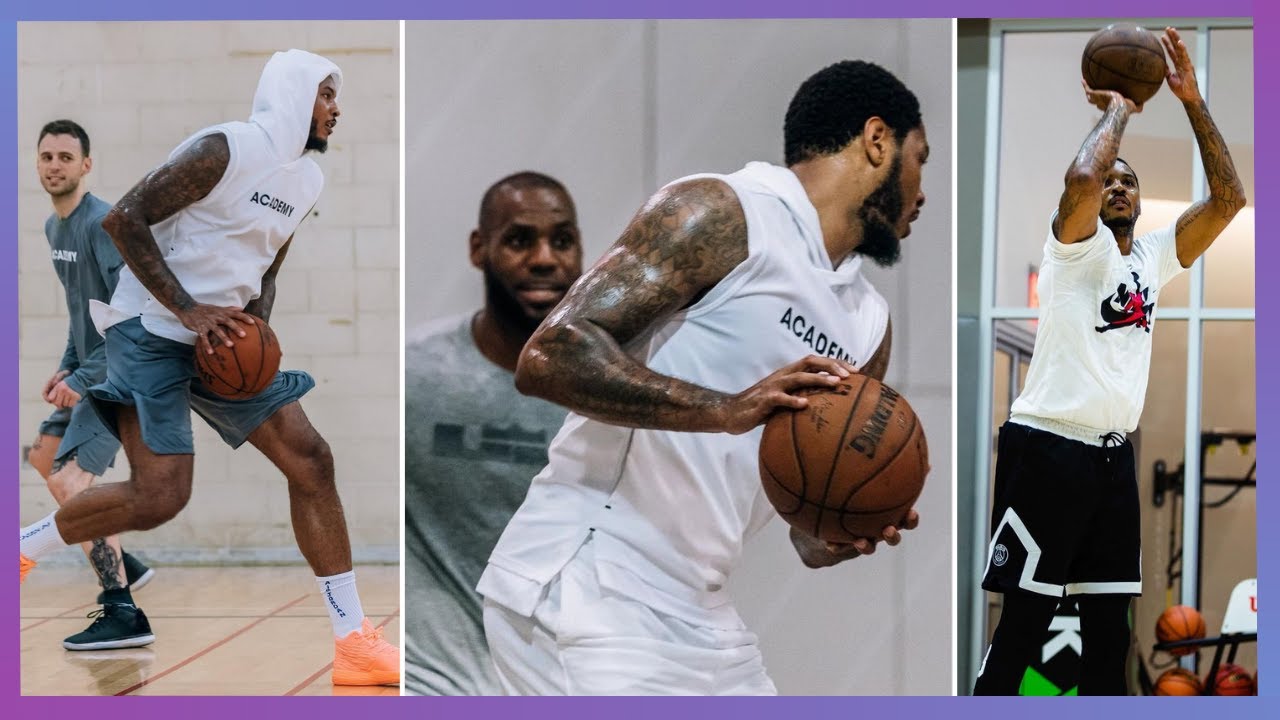 💥 Carmelo Anthony SCORING WORKOUT with Chris Brickley
