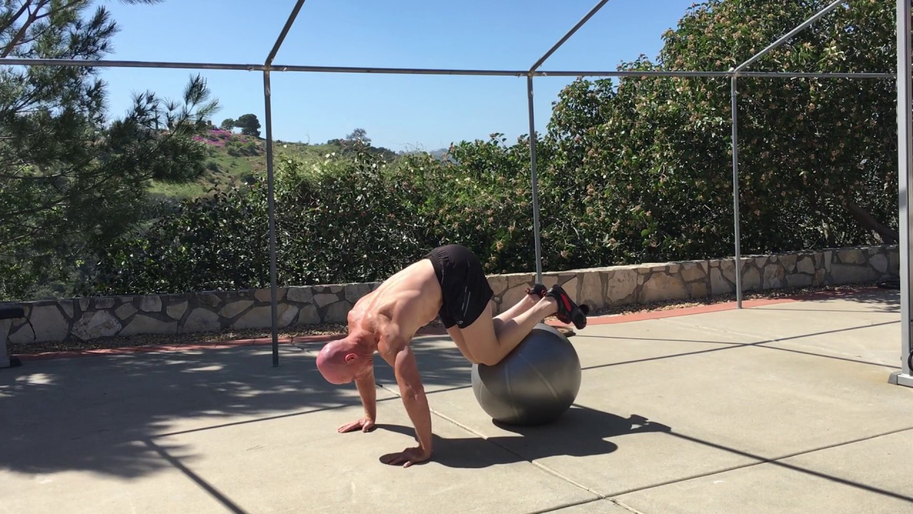 Swiss Ball Multidimensional Core Training