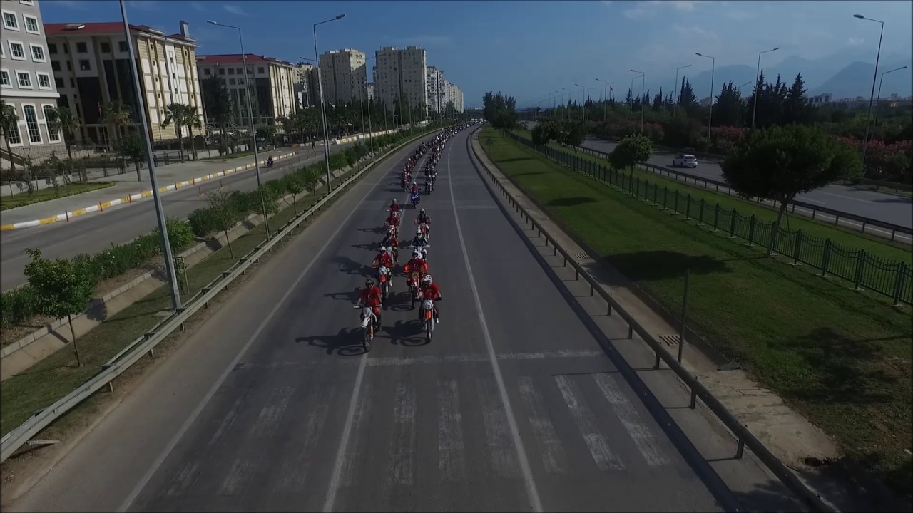 Antalya 178 yıl Jandarma Korteji Dron Kayıt