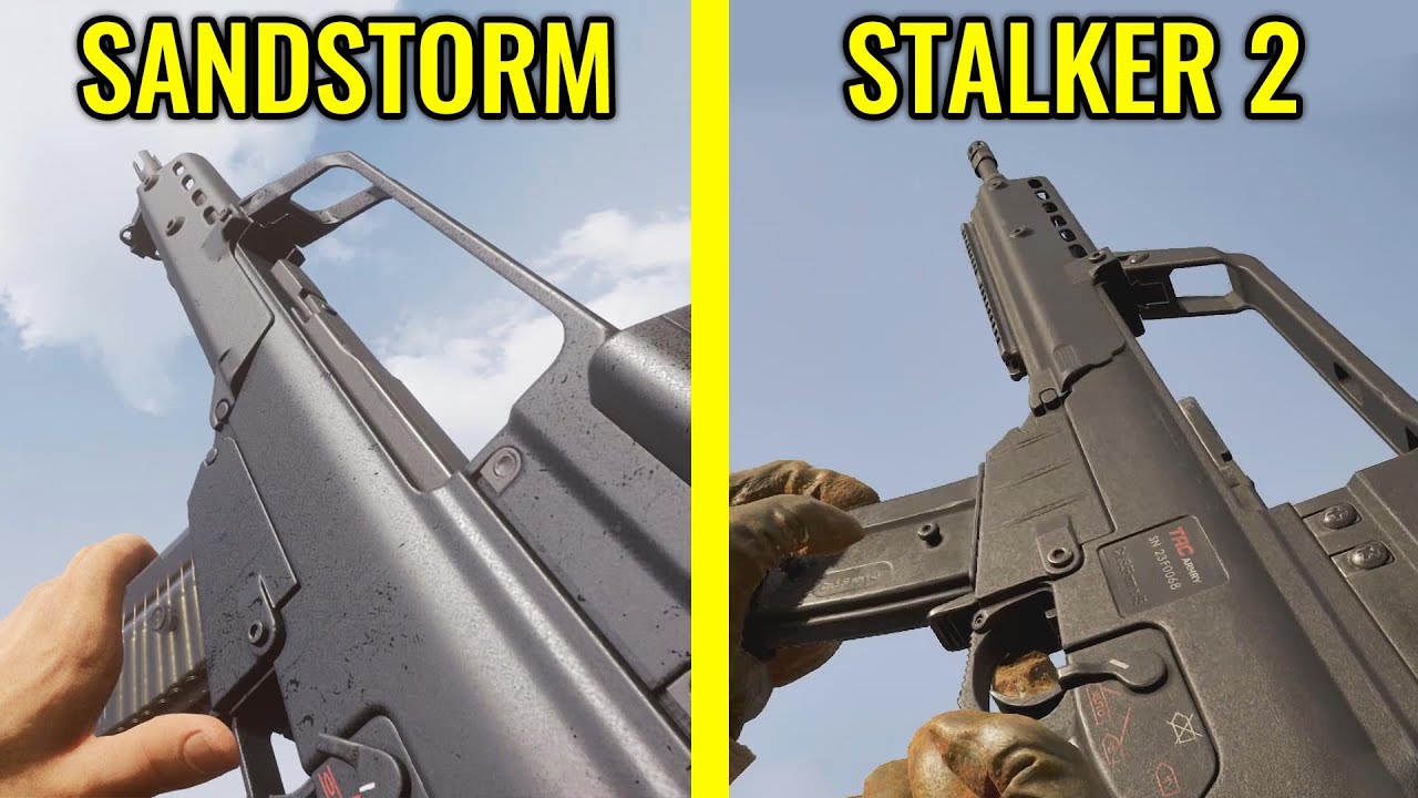 Stalker 2 vs Insurgency Sandstorm - Weapons Comparison