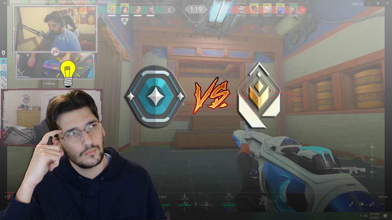 What is GOOD Crosshair Placement? Plat 3 vs Radiant | VALORANT Tips & Tricks