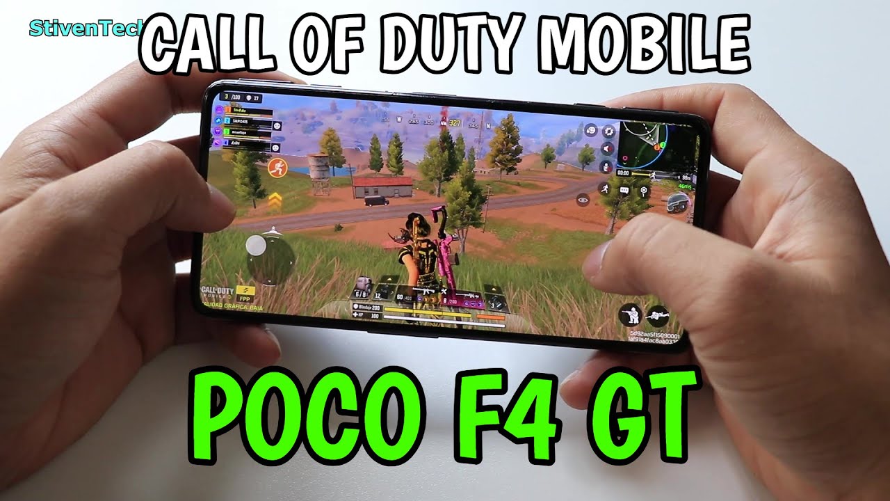😱CALL OF DUTY MOBILE  EN XIAOMI POCO F4 GT Con 12GB RAM & Q Snapdragon 8 Gen 1 GRAFICOS COMPETITIVOS