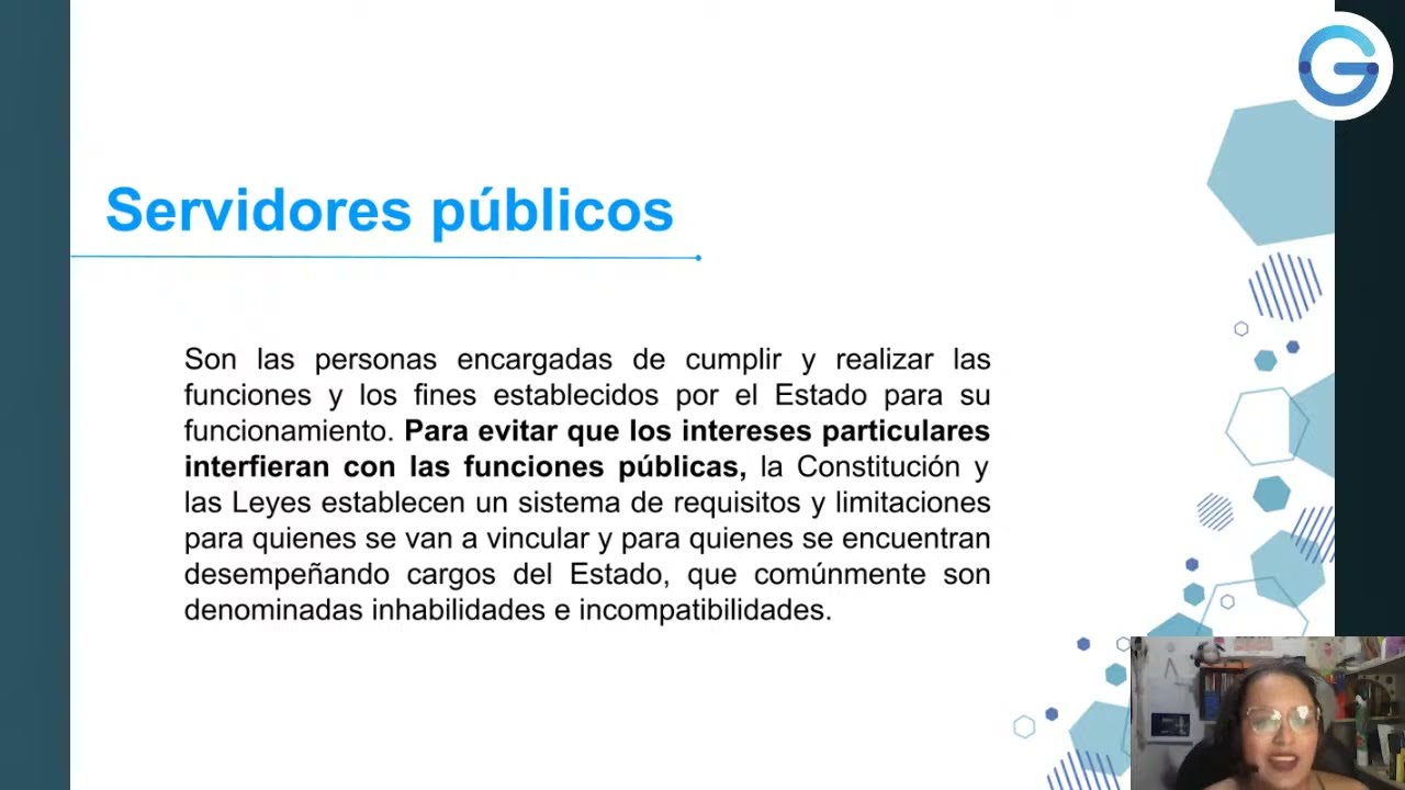 Inhabilidades e incompatibilidades de los servidores públicos