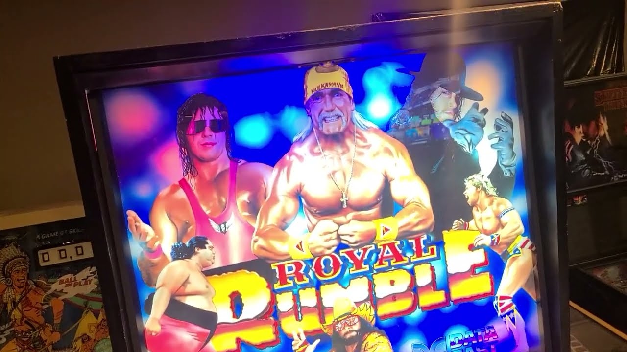 wwf royal rumble pinball machine