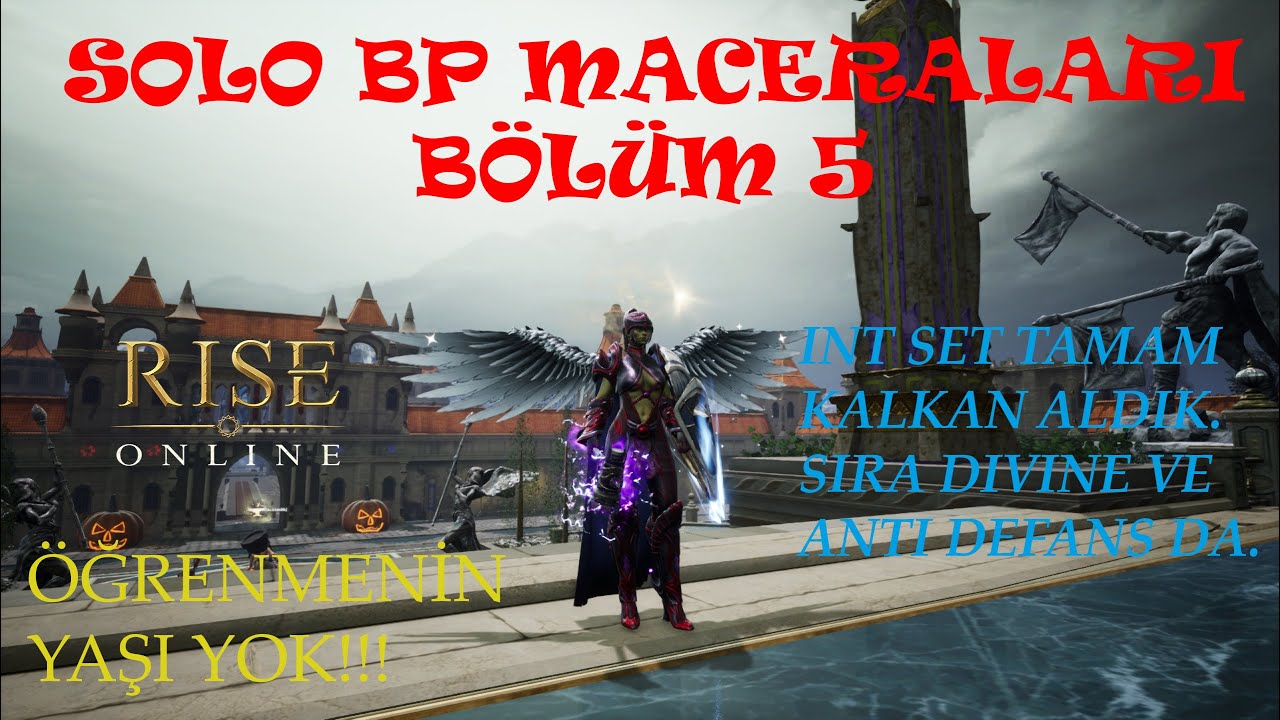 Int Set Tamamlandı! CRF Savaşı & Inferno Temple 🔥 | Rise Online