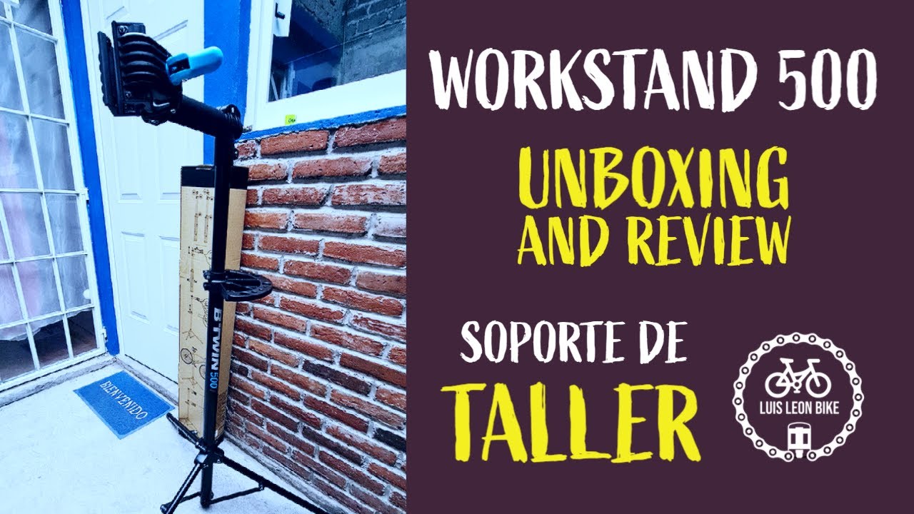 Soporte de Taller para Bicicleta Workstand 500 - Decathlon - Unboxing y Review - Potro de Taller