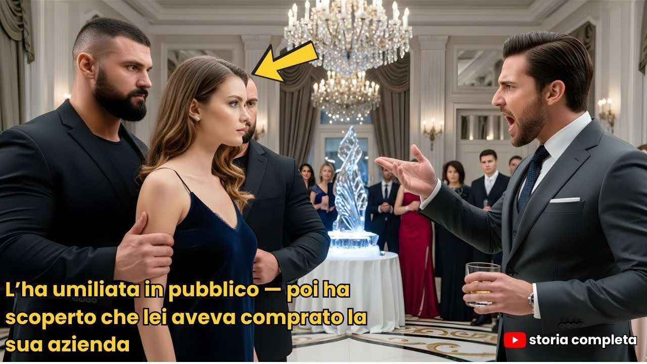 L’ha umiliata in pubblico — poi ha scoperto che lei aveva comprato la sua azienda