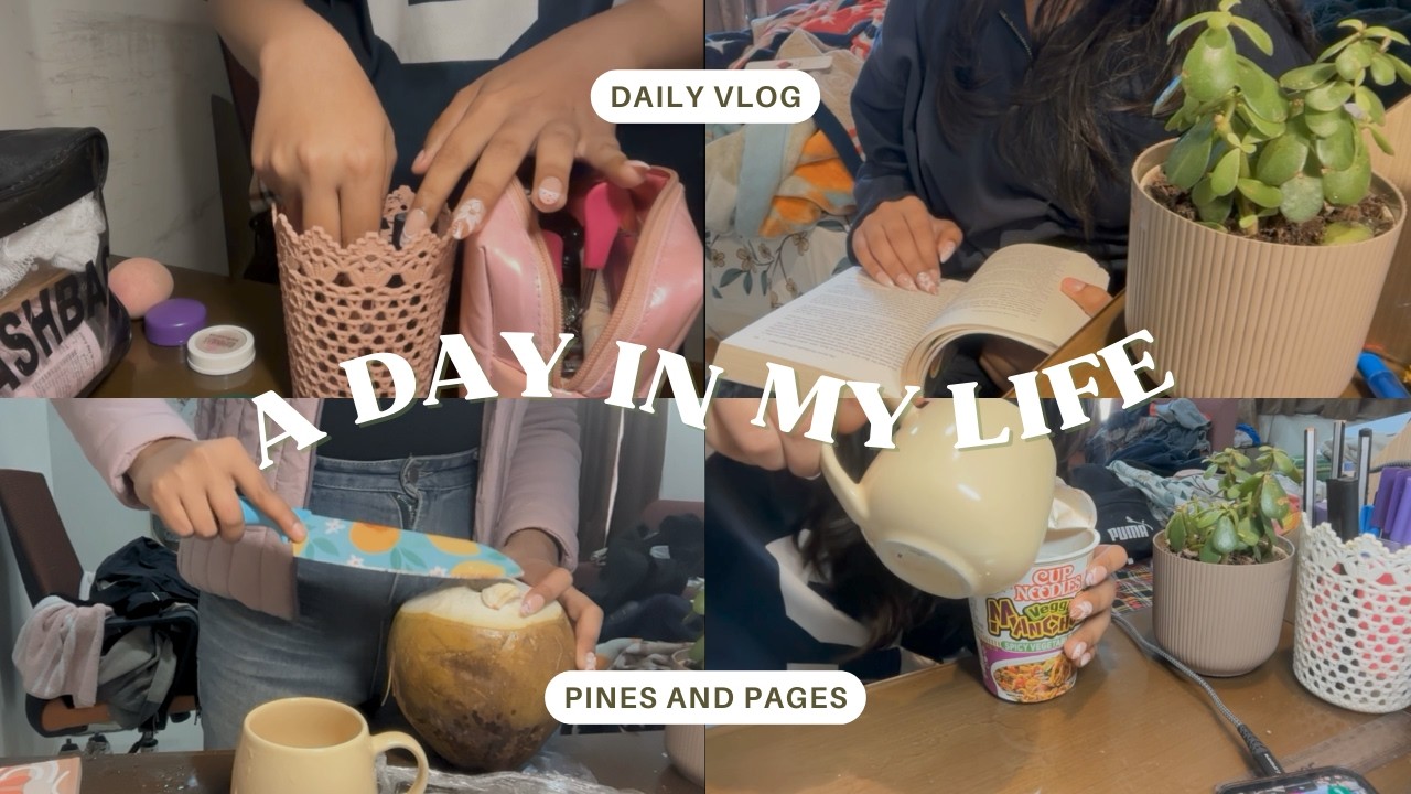 a day in my life | cs student | uni vlog | packing
