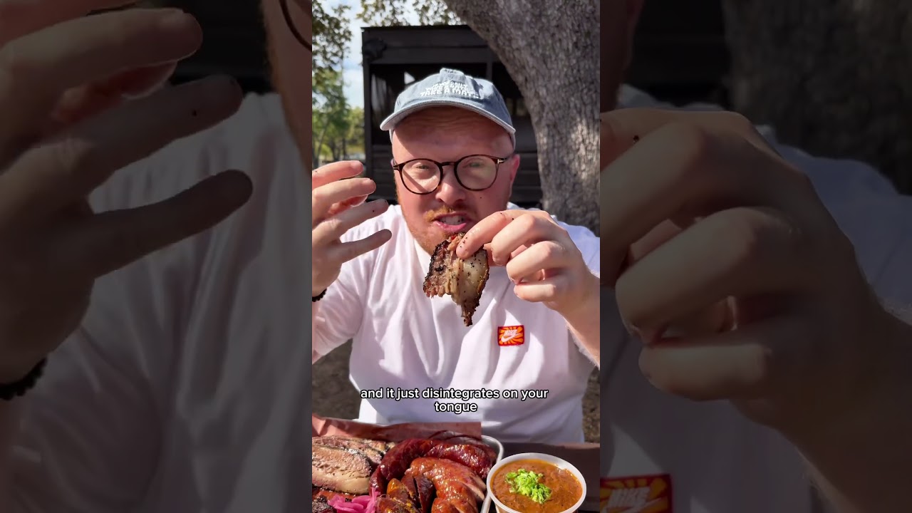 First ever Michelin star bbq in Texas #texas #michelin #foodie #bbq #shorts