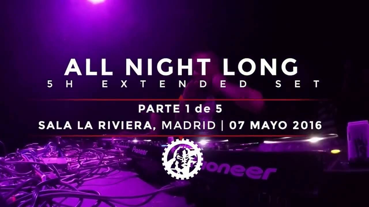 Video-set Dj Pepo presents ORIGINAL TECHNO format ALL NIGHT LONG 5h Set part 1 @ La Riviera Madrid