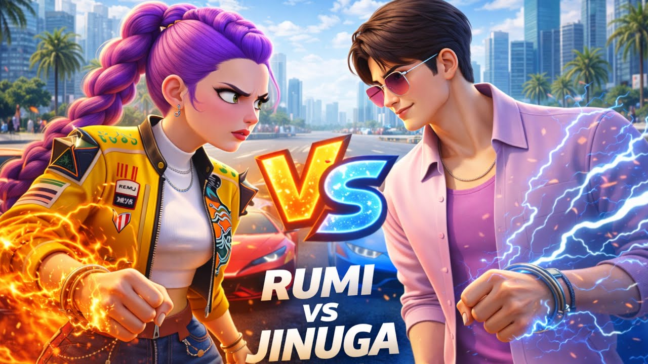 RUMI & JINU When Racing Turns Into Arrest!!!