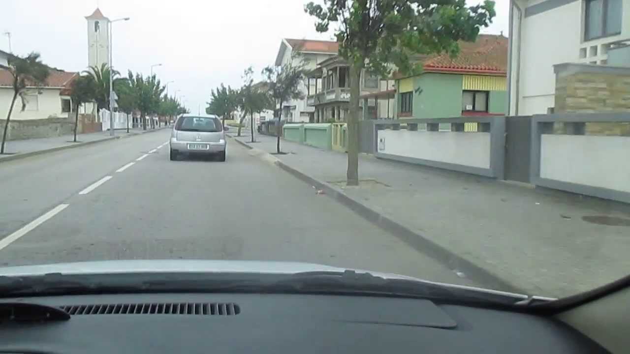 route between  Torreira and Murtosa - Portugal