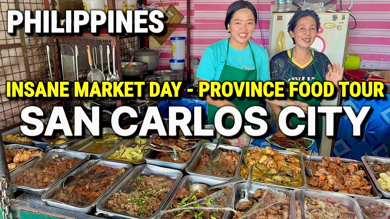 Philippines Market Day in SAN CARLOS CITY! Pangasinan&rsquo;s Most Populated City - Food Tour 2026