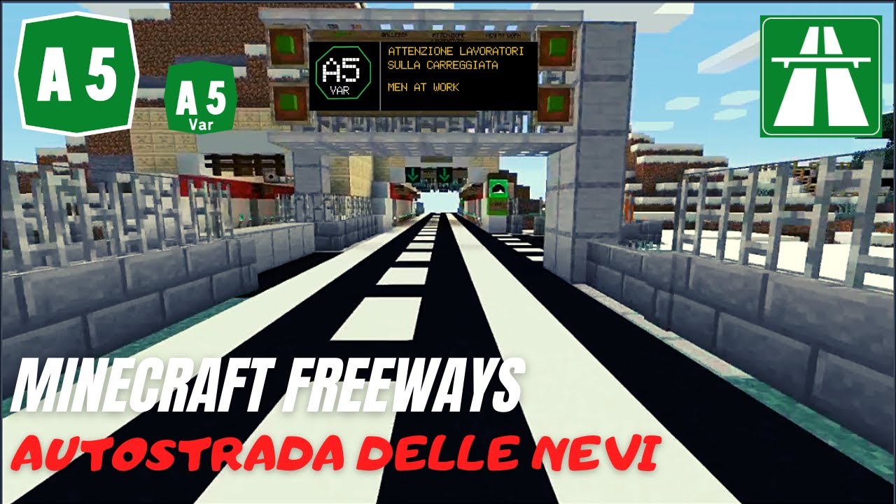 Minecraft Freeways ! A5-A5 var 