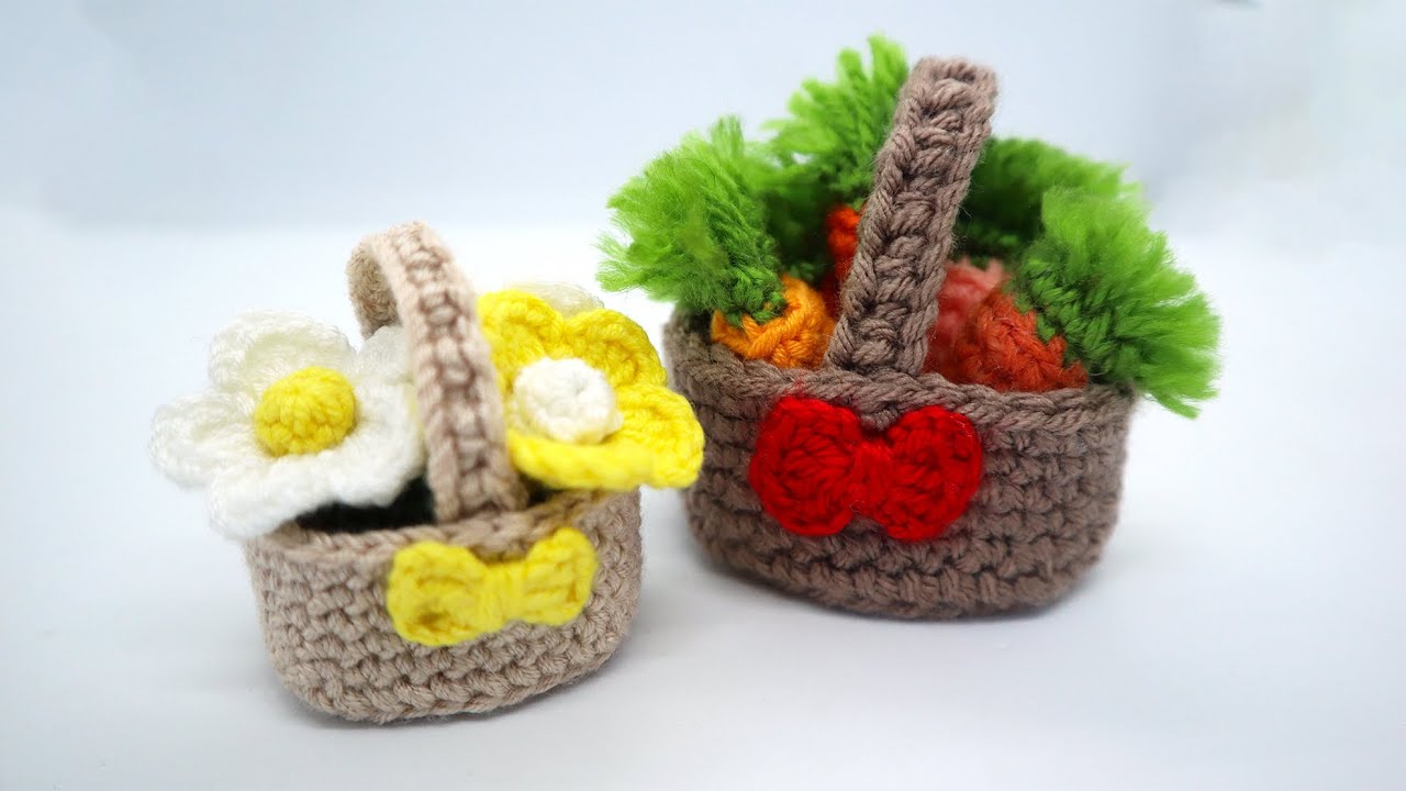 Amigurumi Sepet Nasıl Yapılır?