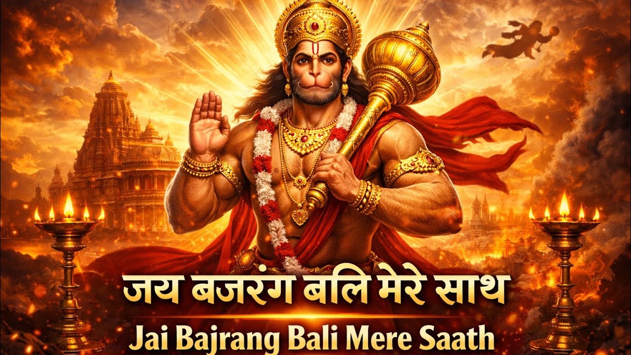 Jai Bajrang Bali Mere Saath/new bhajan songs/SRanimation 