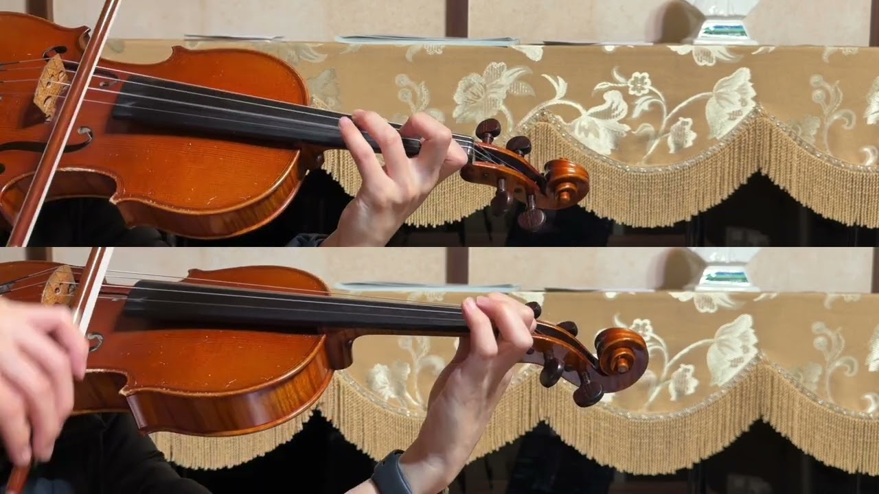 貝里歐：小提琴二重奏, 作品87, 第八首 / Beriot: Violin Duo op.87 no.8