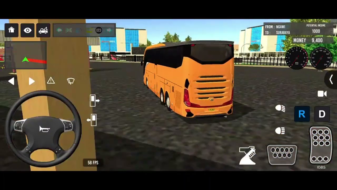 Bus Simulator Indonesia Gameplay 🚍 Real City Driving Experience (Android)
