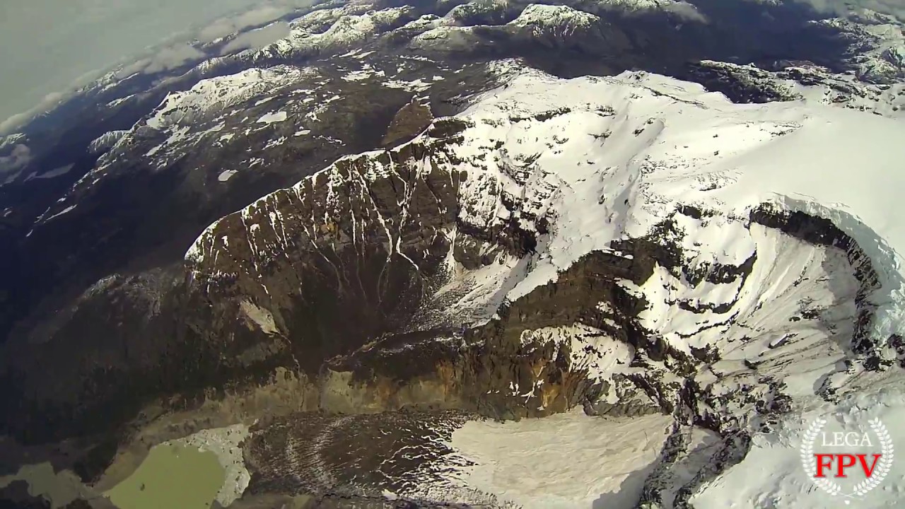 EPIC drone flight over Cerro Tronador, Patagonia, Argentina