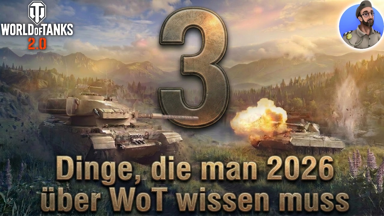 3 Dinge, die man 2026 wissen muss, wenn man mit World of Tanks startet