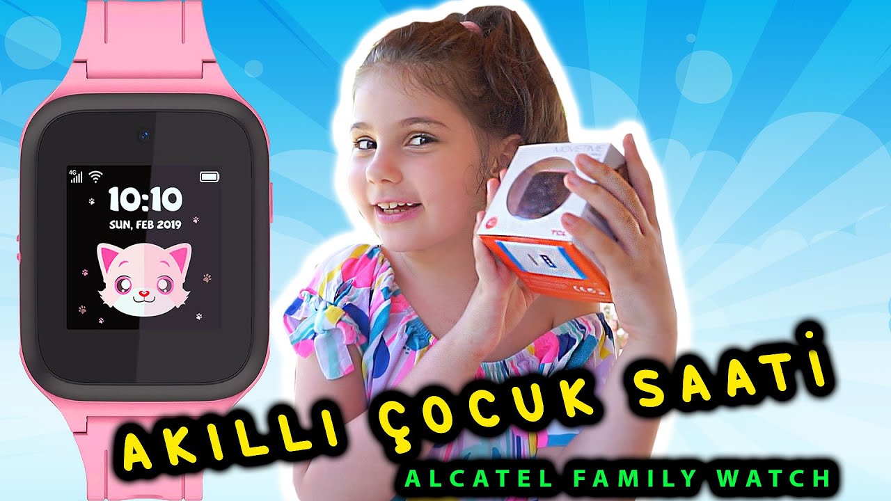 AKILLI ÇOCUK SAATİ - ALCATEL MOVETIME FAMILY WATCH mt40 - EYLÜL TONTİK TV