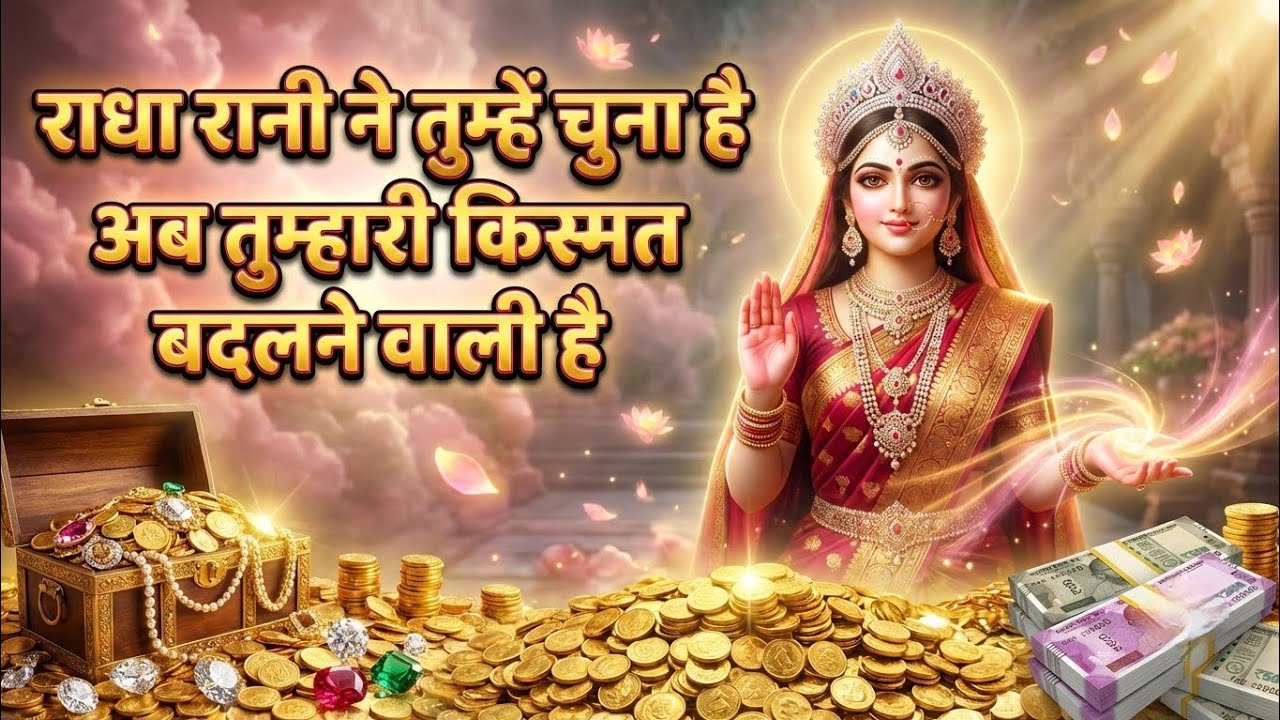 👉 राधा रानी ने तुम्हें चुना है 😱 अब तुम्हारी किस्मत बदलने वाली है | Radha Rani Message Today