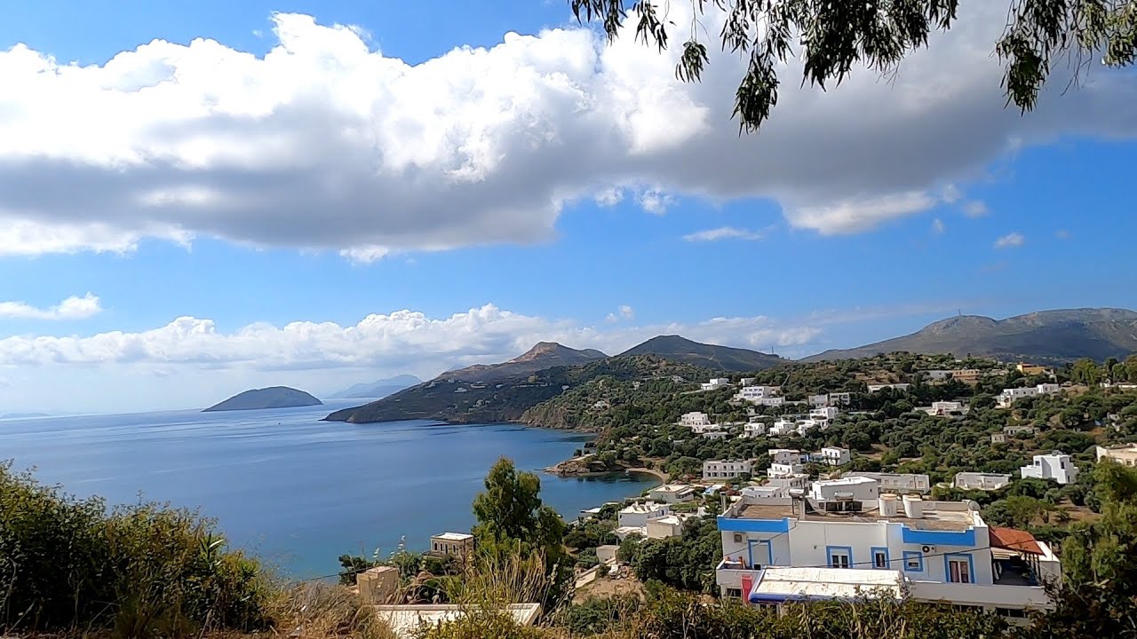 Bike ride to the north side of Leros Greece in late June 2020
