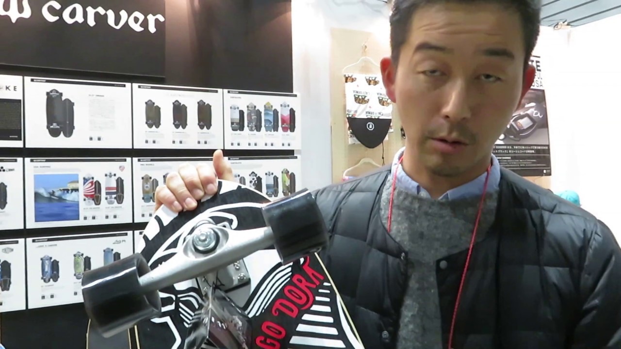 2019 carver skateboards japan  ,サーフスケートの代名詞,カーバースケートボード,サーフィンスノボー練習用スケートボード