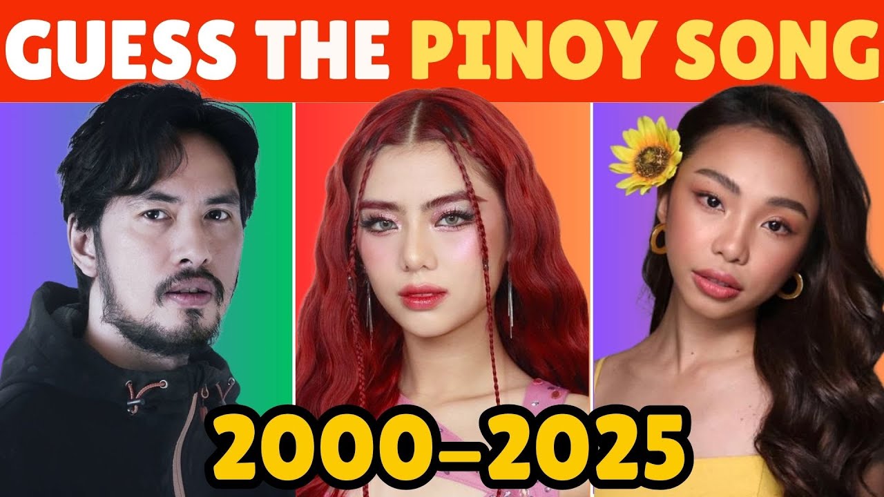 Ultimate Pinoy Pop Throwback Quiz: Guess the PINOY TRENDING SONG FROM 2000-2025