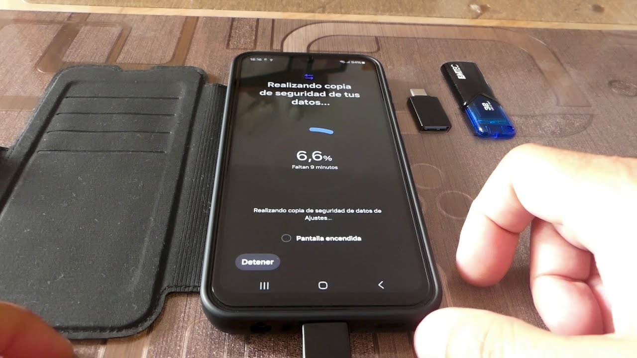 Cómo hacer una copia de seguridad de un teléfono Android en USB