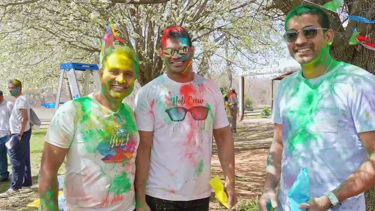 Melissa Holi Festival 2025 Highlights 🌈 | Festival of Colors in Texas