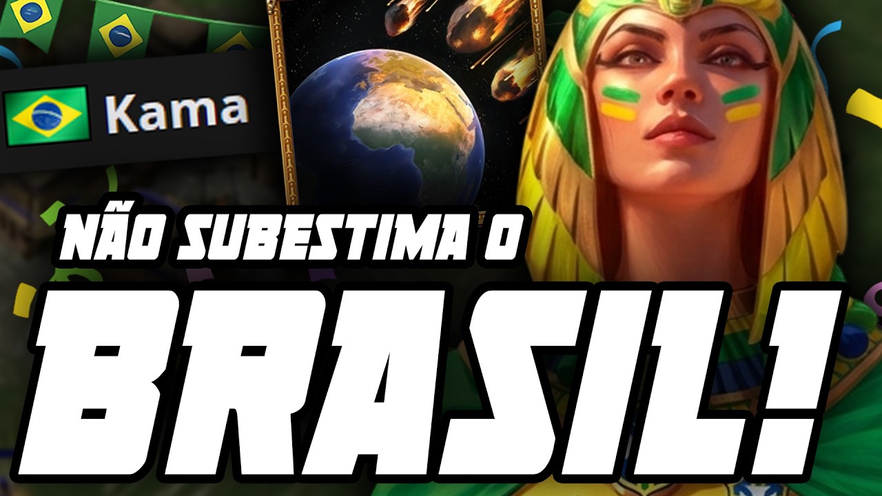 AGE OF MYTHOLOGY RETOLD: BRASIL SEGUE NA ELITE!  Kama vs ChasingtheSun | AOM Pandora's Box 2 Qualify