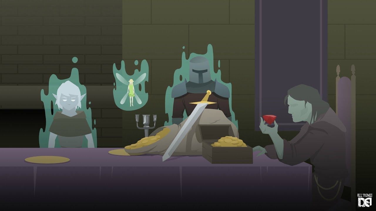 Narrated D&D Story: The Veteran Necromancer Teaches The Greedy Party A Valuable Lesson (Part 2)
