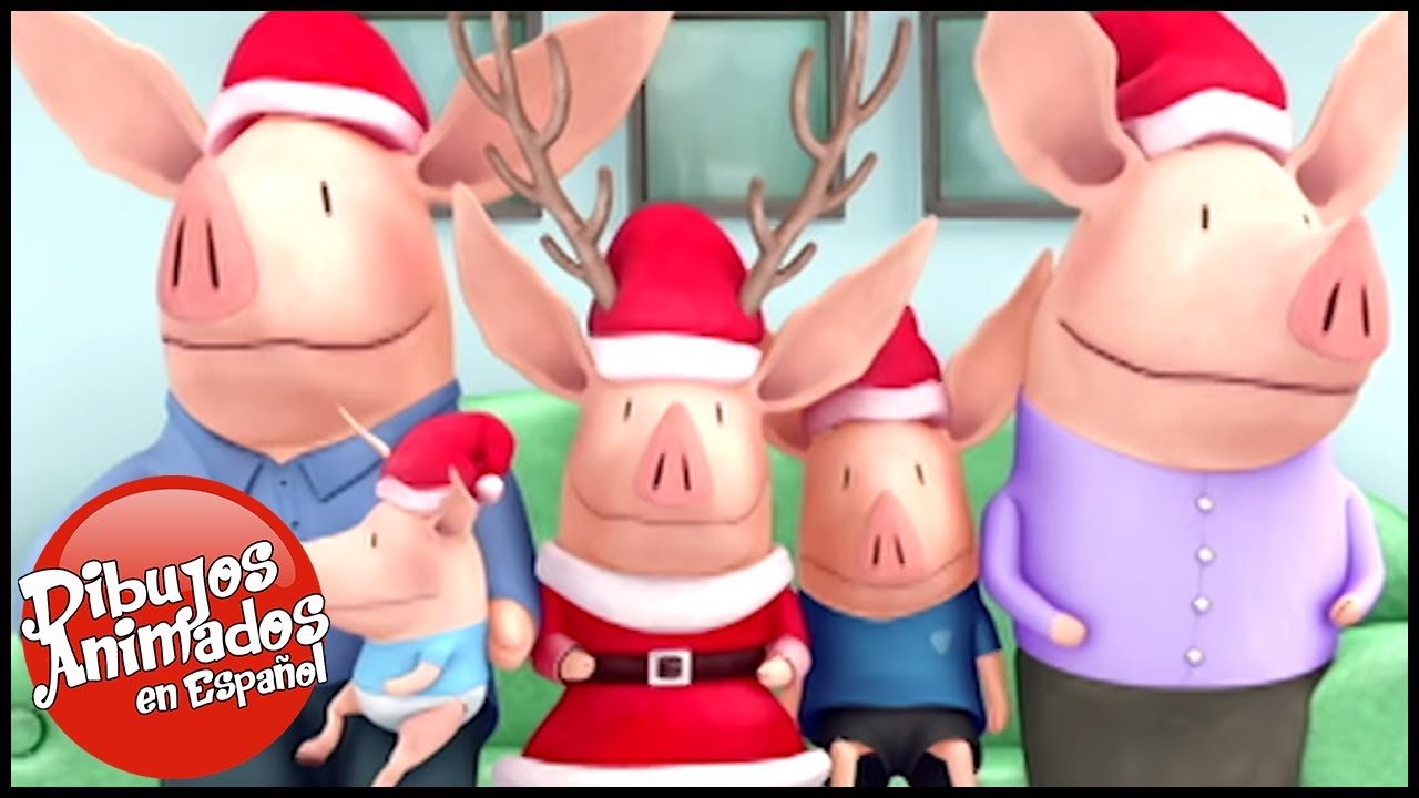 Olivia en español ☃️Especial de Navidad 🎄Olivia y la Foto Familiar - Capitulo | Dibujos Animados