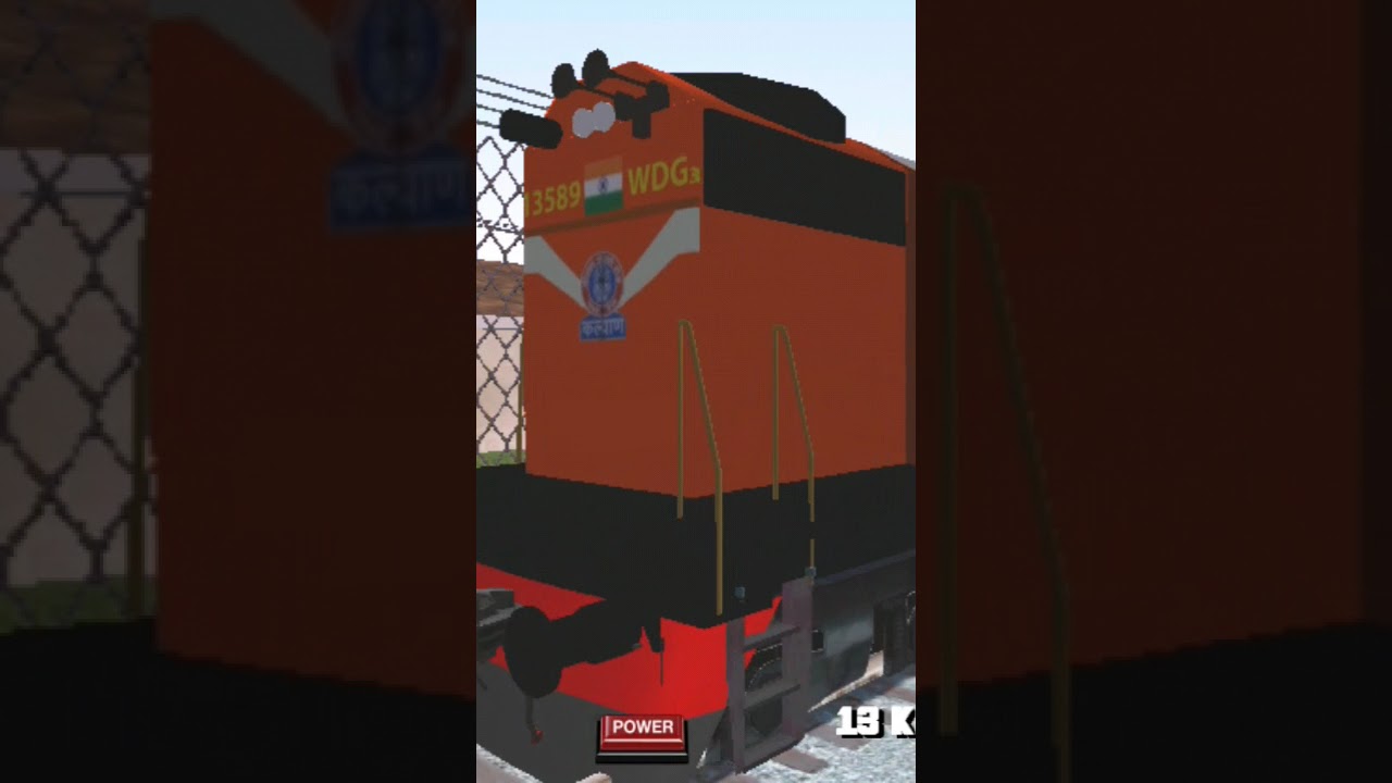 New HD 13589 Kalyan WDG-3A Shakti Mod | GTA SA Indian Train Mod 