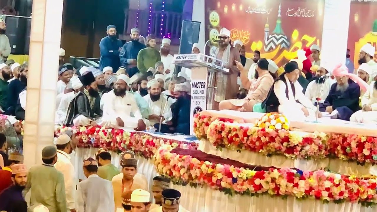 HUZUR QAIDE MILLAT KI MAOJODGI MAIN Asad Iqbal ne padha shandar kalam 105 URSE AALA HAZRAT BAREILLY