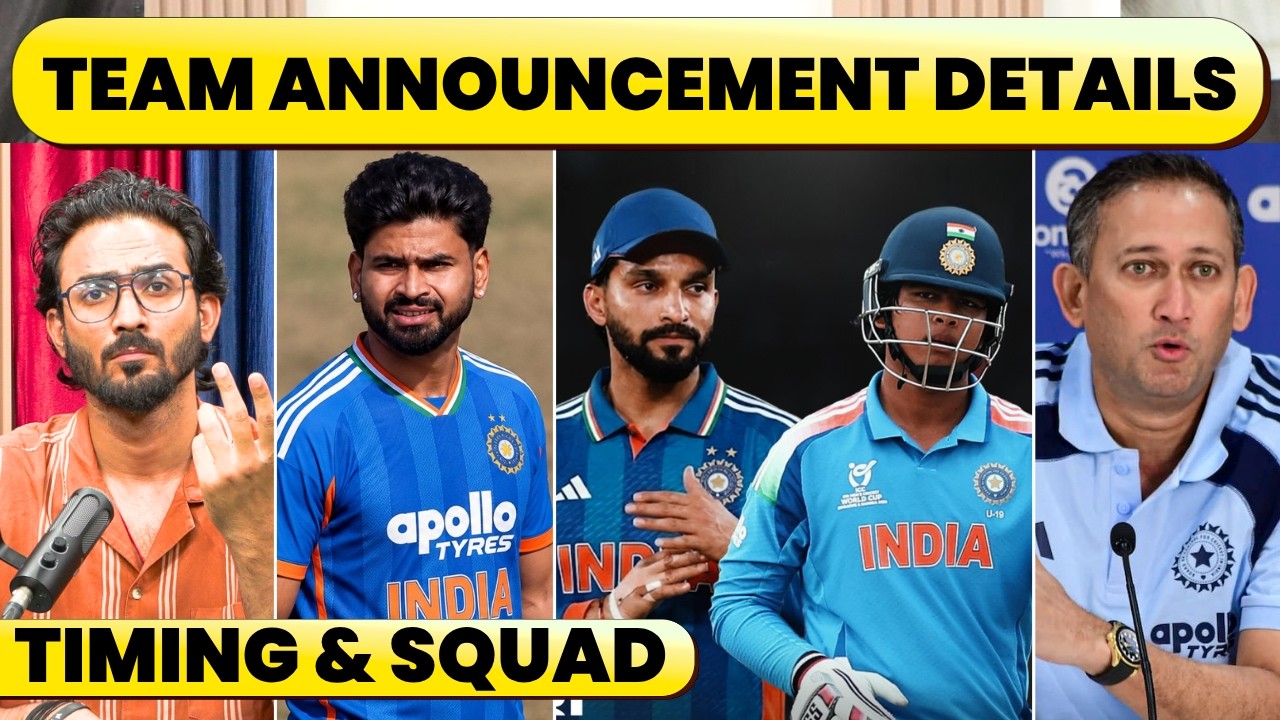 🔴ANNOUNCEMENT OF NEW CAPTAIN, PRESS CONFERENCE IN MUMBAI. 4 SQUADS TO BE PICKED. VAIBHAV, PATIDAR?