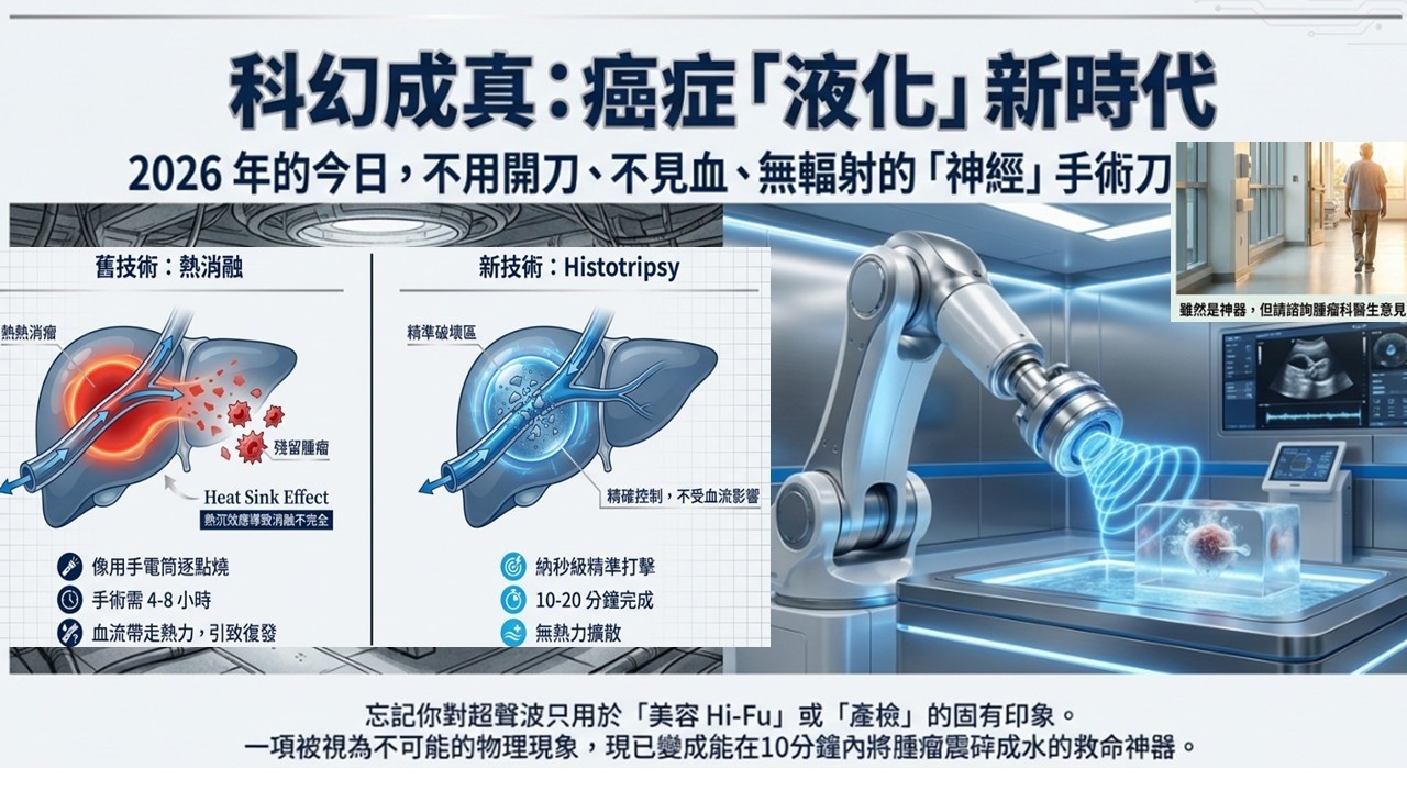 组织碎化术：癌症治疗革命