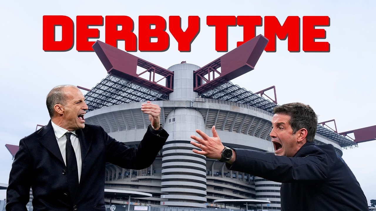 TUTTO PRONTO PER IL DERBY DI MILANO